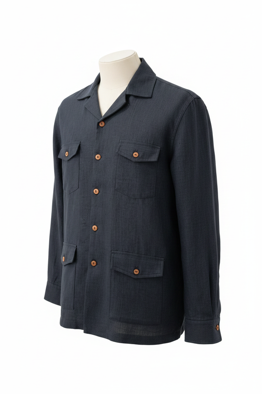 Ghost mannequin blu navy