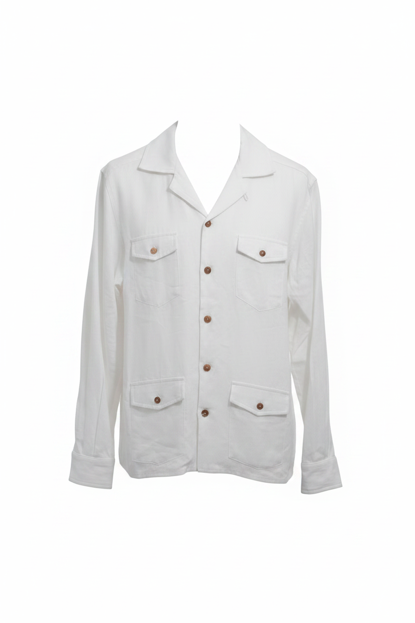 Ghost Mannequin Overshirt Lino