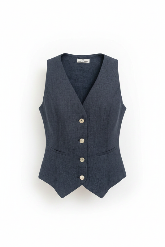 Gilet Blu - Manichino corretto